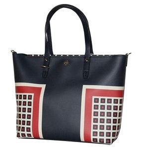 NWT Tory Burch Kerrington Milano Square Tote $190